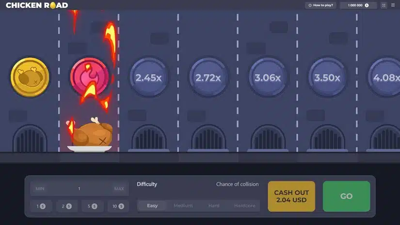 Version démo du jeu Chicken Road 2.