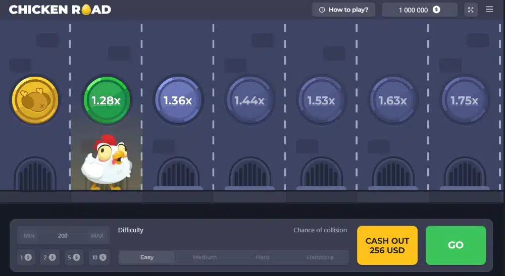 Comment jouer à Chicken Road 2.